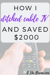 Ditch Cable TV Save Money
