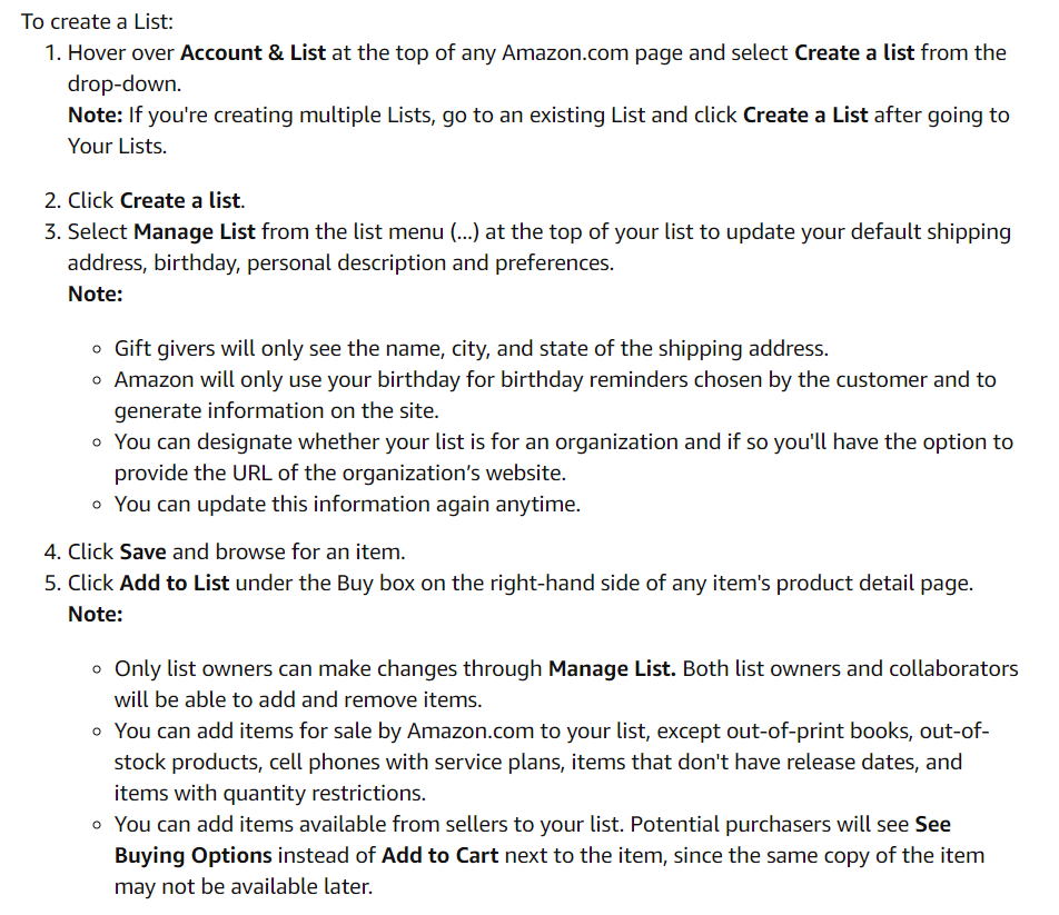 Wishlist to amazon add address how to What to