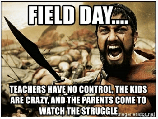 teachers on a field trip meme