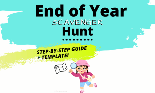 End of Year Scavenger Hunt